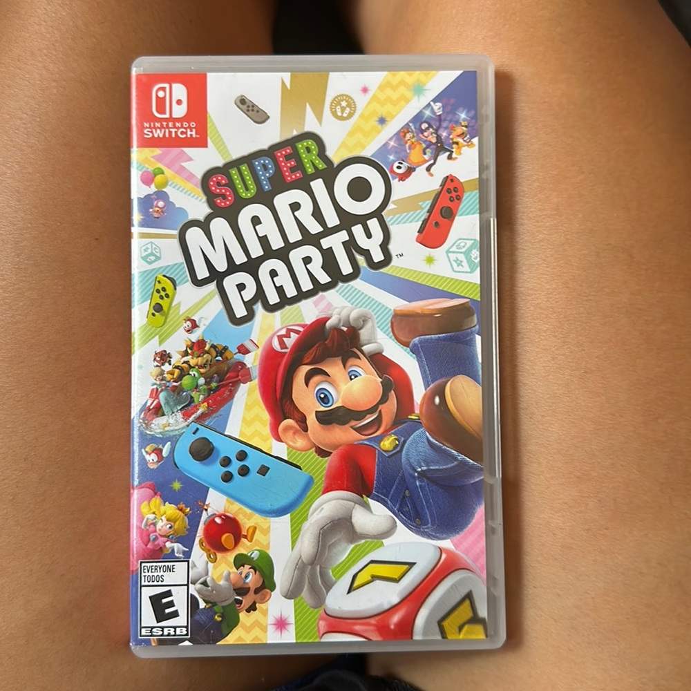 Super Mario party game